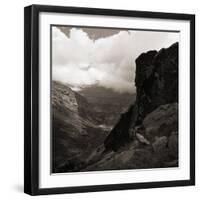 Cloudy Sky Over a Canyon-null-Framed Photographic Print