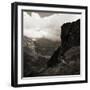 Cloudy Sky Over a Canyon-null-Framed Photographic Print