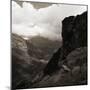 Cloudy Sky Over a Canyon-null-Mounted Photographic Print