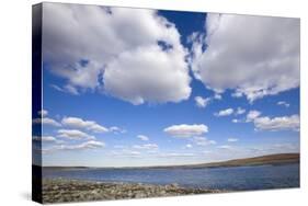 Cloudy Sky over Body of Water-Momatiuk - Eastcott-Stretched Canvas