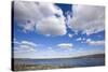 Cloudy Sky over Body of Water-Momatiuk - Eastcott-Stretched Canvas