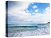 Cloudy Sky over Sea with Some Waves-Norbert Schaefer-Stretched Canvas