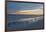 Cloudy Sunset on Crescent Beach, Siesta Key, Sarasota, Florida, USA-Bernard Friel-Framed Photographic Print