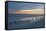 Cloudy Sunset on Crescent Beach, Siesta Key, Sarasota, Florida, USA-Bernard Friel-Framed Stretched Canvas