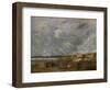 Cloudy Weather at Pas-De-Calais-Jean-Baptiste-Camille Corot-Framed Giclee Print