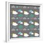 Cloudy with a Chance of Love-Joanne Paynter Design-Framed Giclee Print