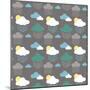 Cloudy with a Chance of Love-Joanne Paynter Design-Mounted Giclee Print