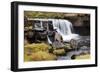 Clough Force on Grisedale Beck Near Garsdale Head-Mark-Framed Photographic Print