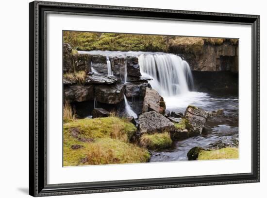 Clough Force on Grisedale Beck Near Garsdale Head-Mark-Framed Photographic Print