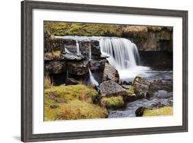 Clough Force on Grisedale Beck Near Garsdale Head-Mark-Framed Photographic Print