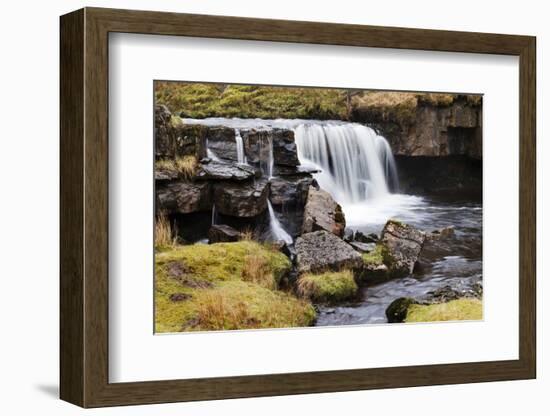 Clough Force on Grisedale Beck Near Garsdale Head-Mark-Framed Photographic Print