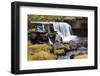 Clough Force on Grisedale Beck Near Garsdale Head-Mark-Framed Photographic Print