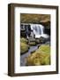 Clough Force on Grisedale Beck Near Garsdale Head-Mark-Framed Photographic Print