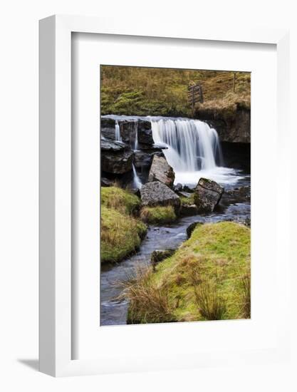 Clough Force on Grisedale Beck Near Garsdale Head-Mark-Framed Photographic Print