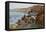 Clovelly Bay-Alfred Robert Quinton-Framed Stretched Canvas
