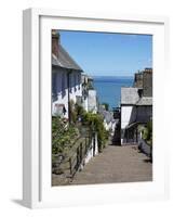 Clovelly, Devon, England, United Kingdom, Europe-Jeremy Lightfoot-Framed Photographic Print