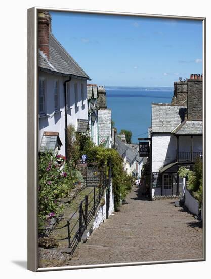 Clovelly, Devon, England, United Kingdom, Europe-Jeremy Lightfoot-Framed Photographic Print