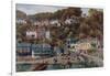 Clovelly from the Quay-Alfred Robert Quinton-Framed Giclee Print