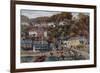 Clovelly from the Quay-Alfred Robert Quinton-Framed Giclee Print