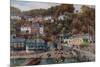 Clovelly from the Quay-Alfred Robert Quinton-Mounted Giclee Print