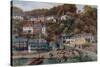 Clovelly from the Quay-Alfred Robert Quinton-Stretched Canvas