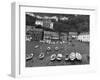 Clovelly Harbour-null-Framed Photographic Print