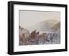 ‘Clovelly Harbour-Alfred William Hunt-Framed Giclee Print