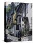 Clovelly Village, North Devon, England, United Kingdom, Europe-Charles Bowman-Stretched Canvas