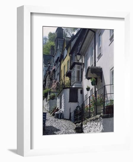 Clovelly Village, North Devon, England, United Kingdom, Europe-Charles Bowman-Framed Photographic Print