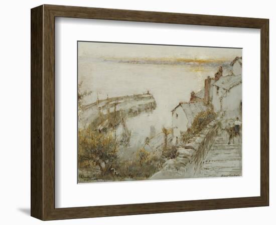 Clovelly-Albert Goodwin-Framed Giclee Print