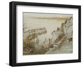 Clovelly-Albert Goodwin-Framed Giclee Print