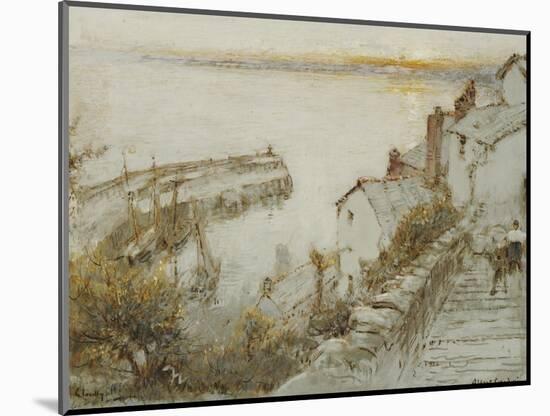 Clovelly-Albert Goodwin-Mounted Giclee Print