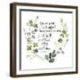 Clover Saying I-Jennifer Parker-Framed Art Print