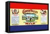 Clover Valley Brand Sterilized Evaporated Milk-null-Framed Stretched Canvas