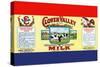 Clover Valley Brand Sterilized Evaporated Milk-null-Stretched Canvas