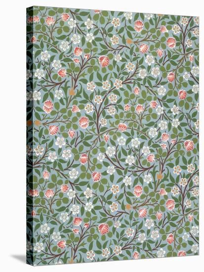 Clover Wallpaper, Paper, England, Late 19th Century-William Morris-Stretched Canvas