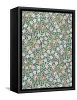 Clover Wallpaper, Paper, England, Late 19th Century-William Morris-Framed Stretched Canvas