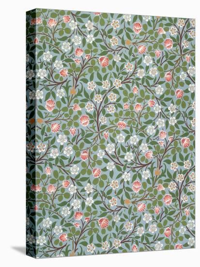 Clover Wallpaper, Paper, England, Late 19th Century-William Morris-Stretched Canvas