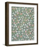 Clover Wallpaper, Paper, England, Late 19th Century-William Morris-Framed Giclee Print