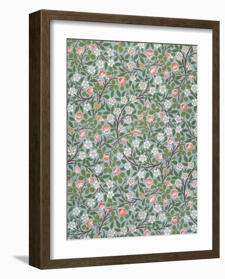 Clover Wallpaper, Paper, England, Late 19th Century-William Morris-Framed Giclee Print