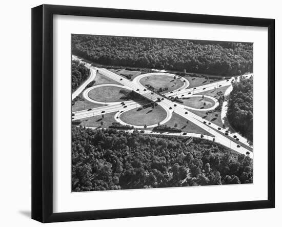 Cloverleaf Intersections of Highways-Philip Gendreau-Framed Photographic Print