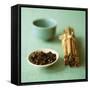 Cloves and Cinnamon Sticks-Michael Paul-Framed Stretched Canvas