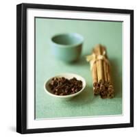 Cloves and Cinnamon Sticks-Michael Paul-Framed Photographic Print