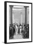 Clovis Baptised (1)-Karl Girardet-Framed Art Print