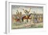 Clovis I Invoking the God of Clotilde at the Battle of Tolbiac, 496-null-Framed Giclee Print