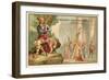 Clovis I, King of the Franks, and His Baptism, 496-null-Framed Giclee Print