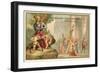 Clovis I, King of the Franks, and His Baptism, 496-null-Framed Giclee Print