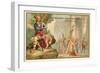 Clovis I, King of the Franks, and His Baptism, 496-null-Framed Giclee Print