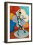 Clown, 1988-9-Wendy Raphael-Framed Giclee Print