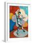 Clown, 1988-9-Wendy Raphael-Framed Giclee Print